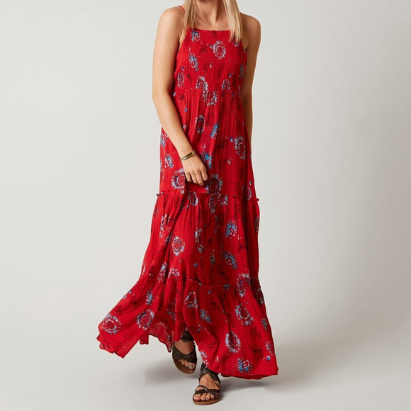 Free People Dresses & Skirts - Traded-Free People Garden Party Maxi Dress